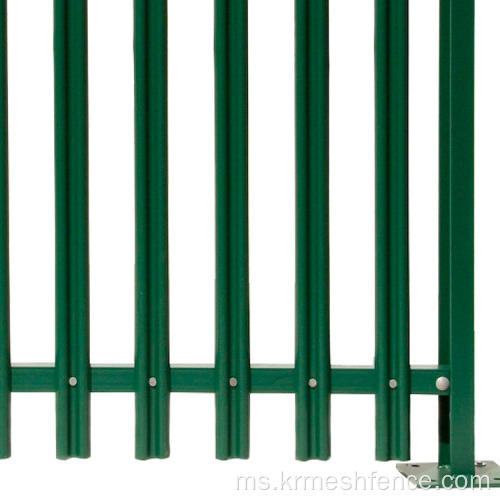 PVC palisade garden pagar / vinil rumput pagar palisade edging